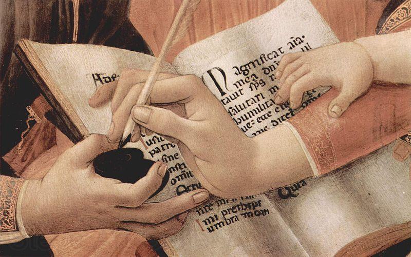 Sandro Botticelli Madonna del Magnificat Norge oil painting art